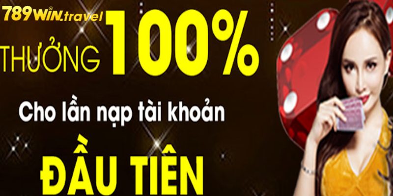 khuyến mãi 100% nạp tiền lần đầu